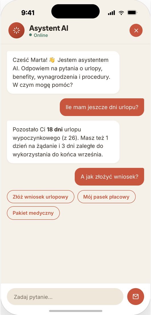 Asystent AI w aplikacji